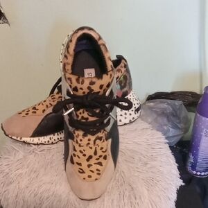 Steve Madden Leopard and Black Women's Sneakers